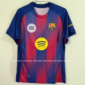 Barcelona 2025/26 Home Kit –Half Sleeve