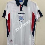 England 1998 Home Kit Half Sleeve – Retro Edition