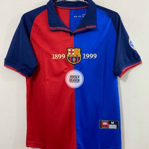 Barcelona 1999/2000 Home Kit – Retro Edition