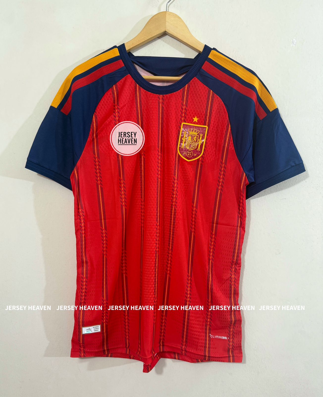 Spain World Cup Home Kit Half Sleeve