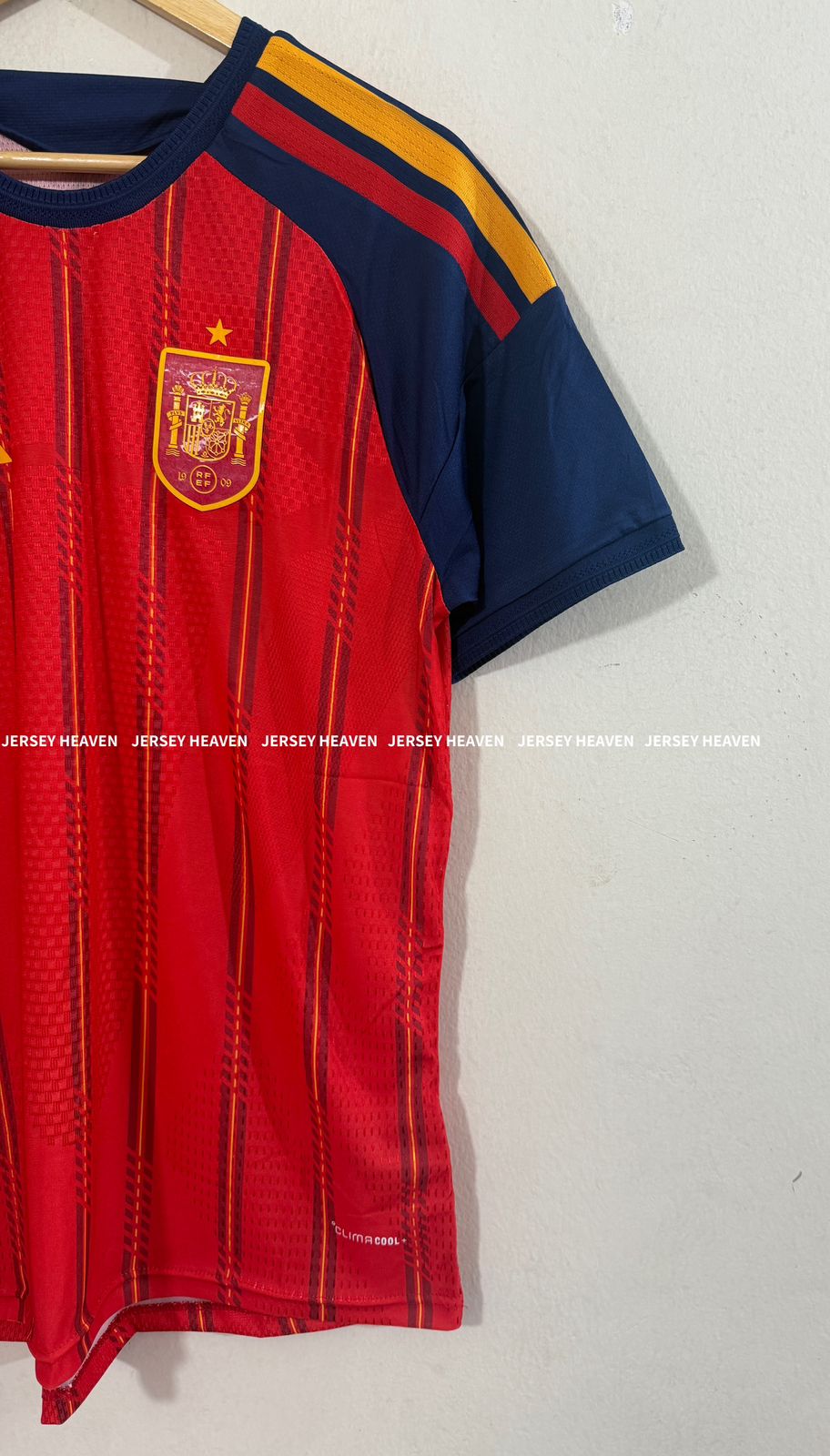 Spain World Cup Home Kit Half Sleeve - Image 2