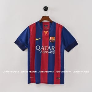 Barcelona 14/15 Home kit Half sleeve Retro Edition
