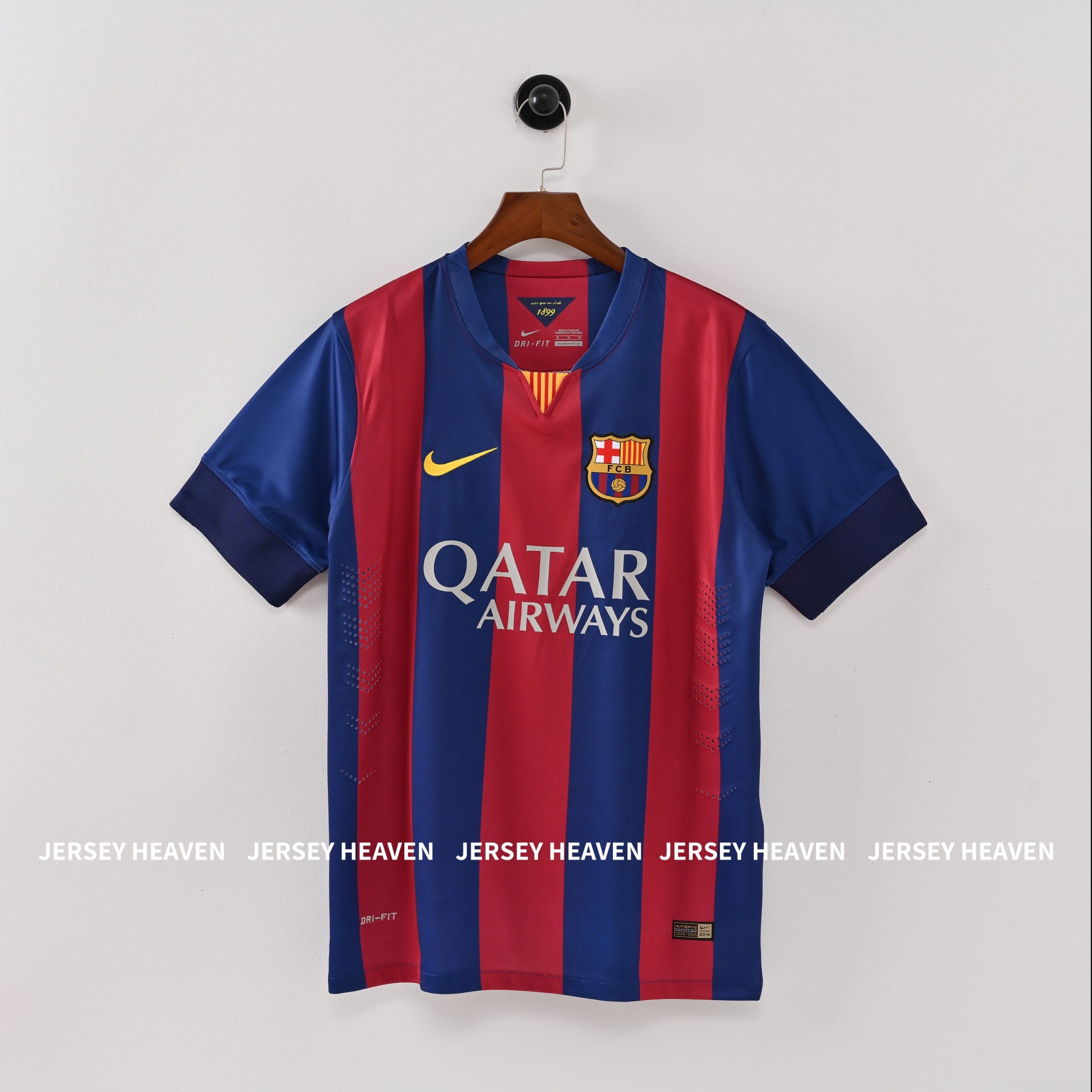Barcelona 14/15 Home kit Half sleeve Retro Edition