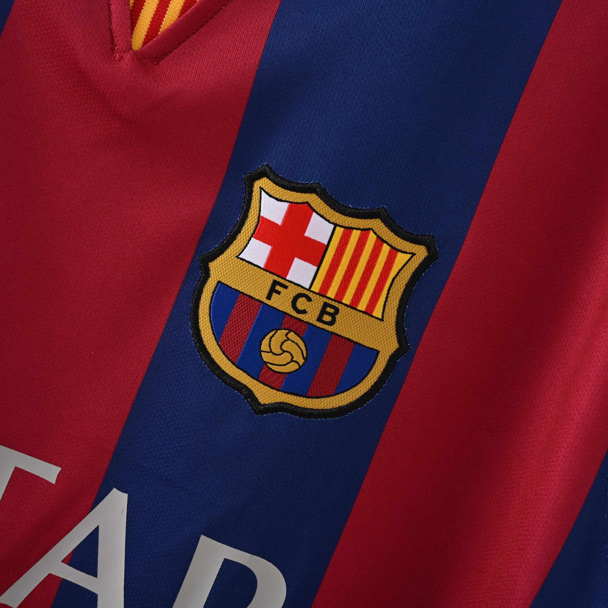 Barcelona 14/15 Home kit Half sleeve Retro Edition - Image 2