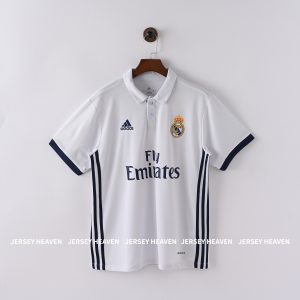 Real Madrid 2016/17 Home Retro Half sleeve