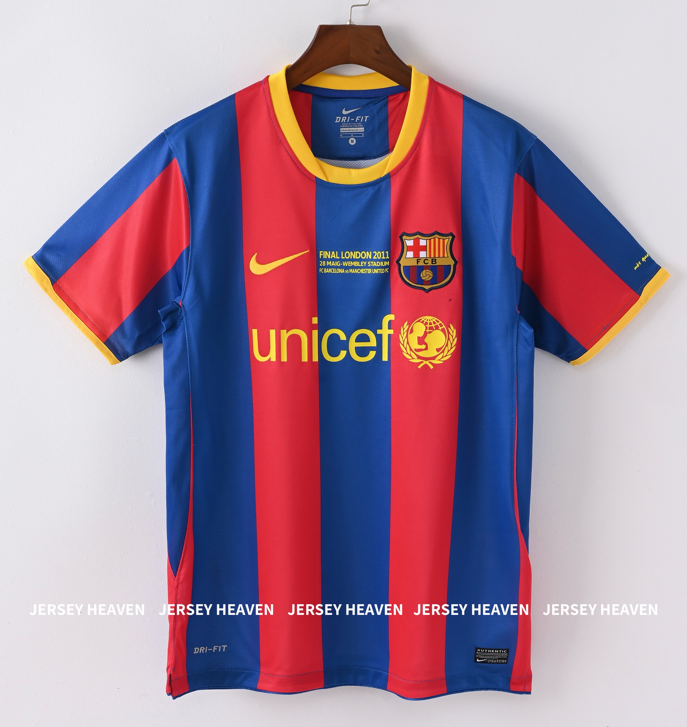 Barcelona 2010/11 Home Retro Half sleeve