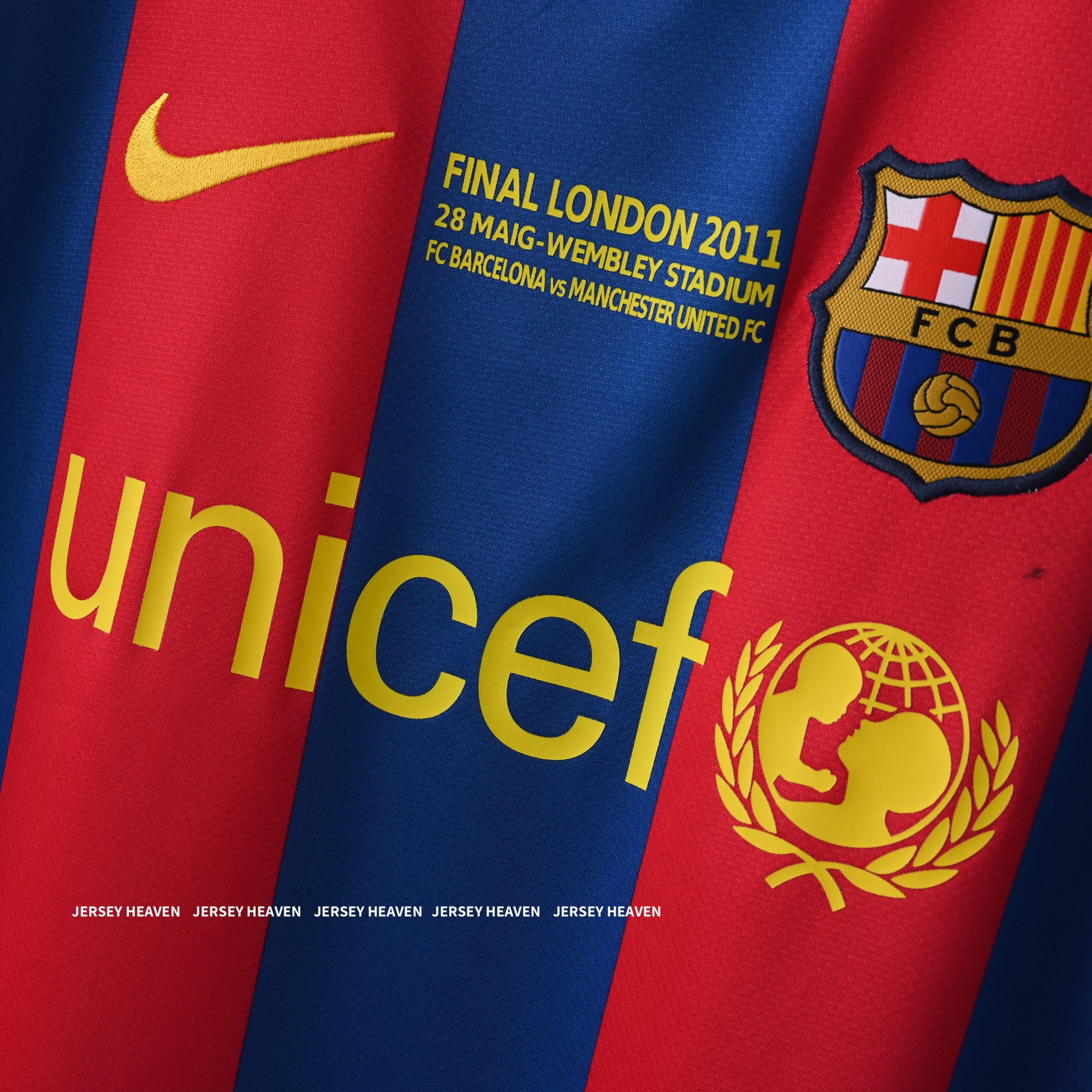 Barcelona 2010/11 Home Retro Half sleeve - Image 2