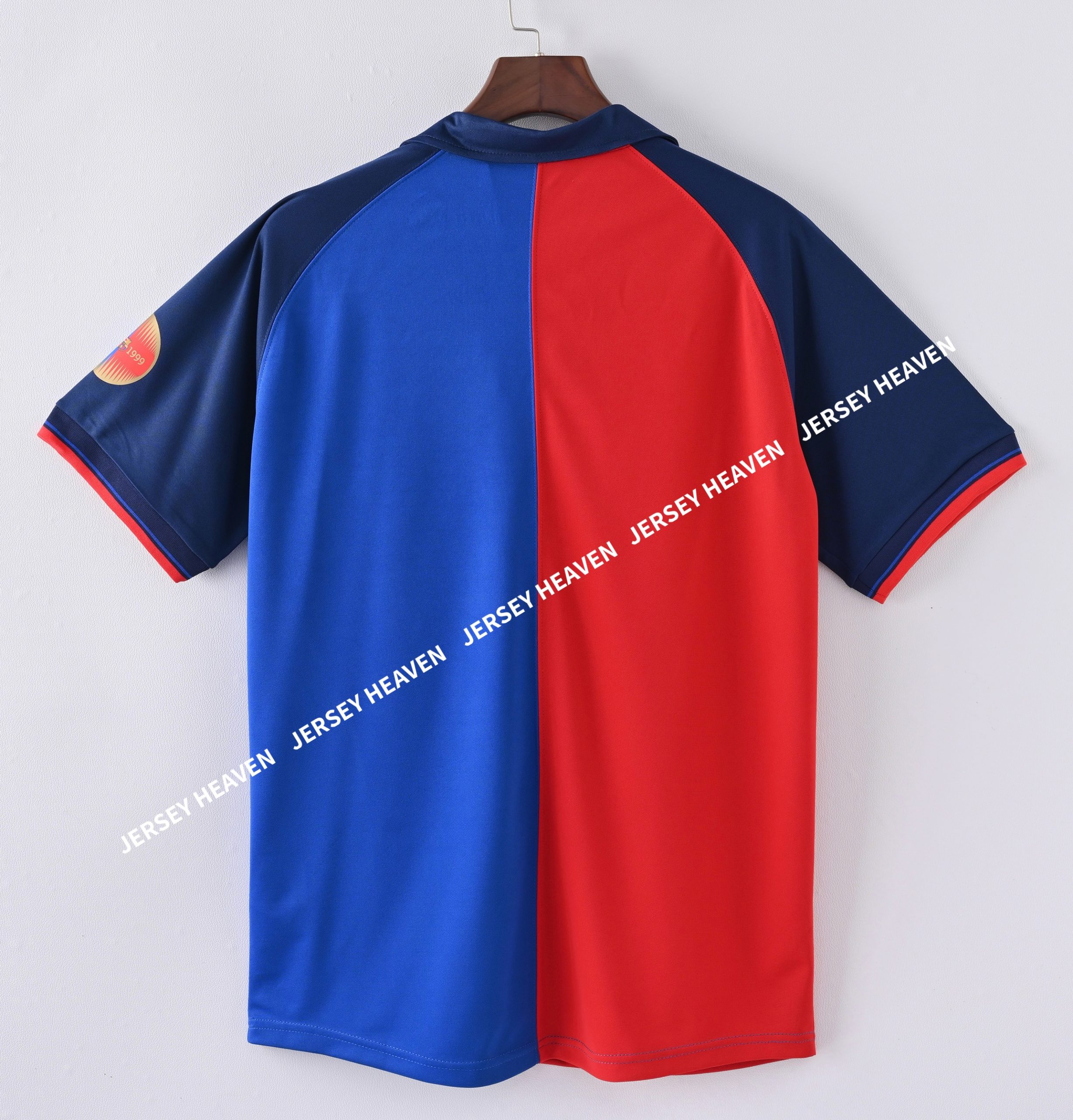 Barcelona 1999/2000 Kit Half sleeve 100 Anniversary Retro Edition - Image 3