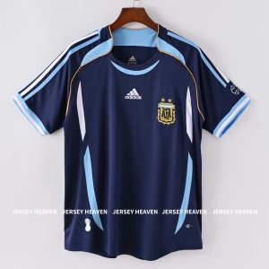Argentina 2006 Away kit Half sleeve Retro Edition