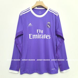 Real Madrid 2016/17 Away Full sleeve